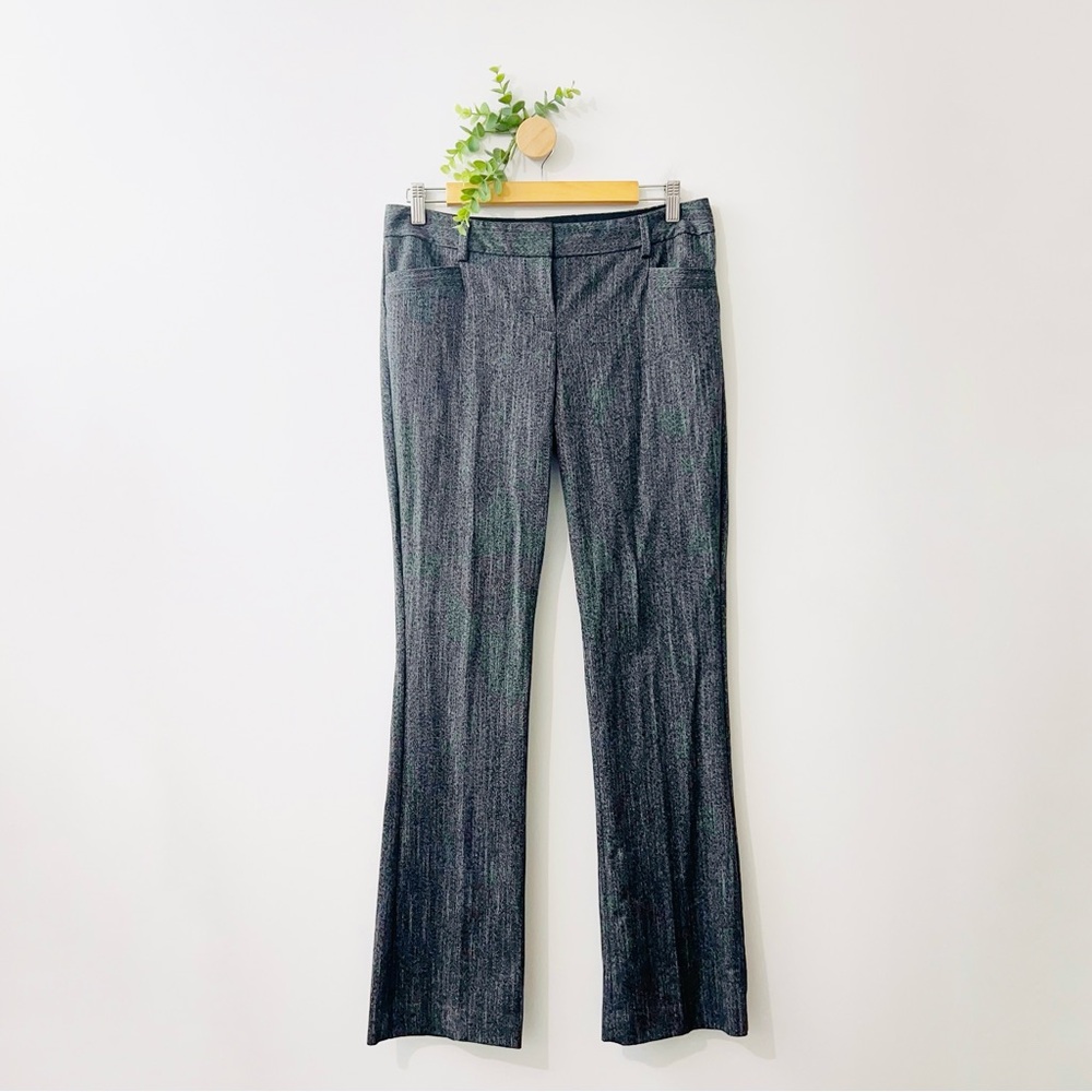 Express Gray Black Columnist Trouser Pants